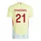 Camisolas Espanha Mikel Oyarzabal 21 Equipamento Alternativo Euro 2024