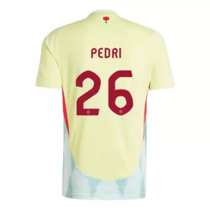 Camisolas Espanha Pedri 26 Equipamento Alternativo Euro 2024