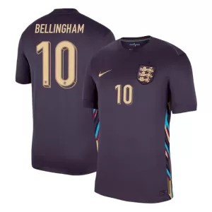 Camisolas Inglaterra Jude Bellingham 10 Equipamento Alternativo Euro 2024 Camisolas Inglaterra Jude Bellingham 10 Equipamento Alternativo Euro 2024
