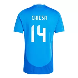 Camisolas Itália Federico Chiesa 14 Equipamento Principal Euro 2024