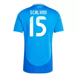Camisolas Itália Giorgio Scalvini 15 Equipamento Principal Euro 2024