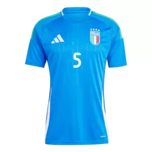 Camisolas Itália Manuel Locatelli 5 Equipamento Principal Euro 2024