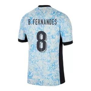 Camisolas Portugal Bruno Fernandes 8 Equipamento Alternativo Euro 2024 Camisolas Portugal Bruno Fernandes 8 Equipamento Alternativo Euro 2024