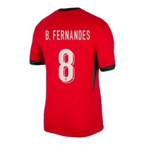 Camisolas Portugal Bruno Fernandes 8 Equipamento Principal Euro 2024 Camisolas Portugal Bruno Fernandes 8 Equipamento Principal Euro 2024