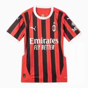Camisolas AC Milan Equipamento Principal 24/25 Camisolas AC Milan Equipamento Principal 24/25