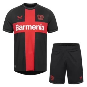 Camisolas Bayer 04 Leverkusen Criança Equipamento Principal 23/24 Camisolas Bayer 04 Leverkusen Criança Equipamento Principal 23/24