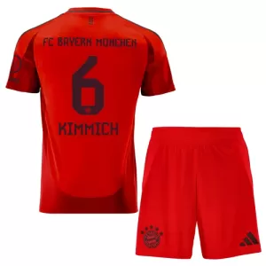 Camisolas FC Bayern de Munique Joshua Kimmich 6 Criança Equipamento Principal 24/25 Camisolas FC Bayern de Munique Joshua Kimmich 6 Criança Equipamento Principal 24/25