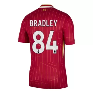 Camisolas Liverpool Conor Bradley 84 Equipamento Principal 24/25 Camisolas Liverpool Conor Bradley 84 Equipamento Principal 24/25
