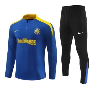 Inter Milan Conjunto de Moletom de Treino 24/25 Azul Inter Milan Conjunto de Moletom de Treino 24/25 Azul