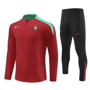 Portugal Conjunto de Moletom de Treino Criança 24/25 Vermelho Portugal Conjunto de Moletom de Treino Criança 24/25 Vermelho