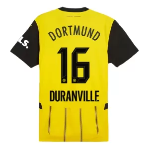 Camisolas Borussia Dortmund Duranville 16 Equipamento Principal 24/25