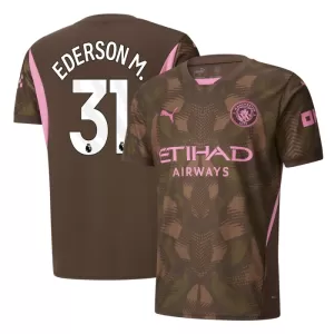 Camisolas Guarda Redes Manchester City Ederson Moraes 31 Equipamento Principal 24/25 Camisolas Guarda Redes Manchester City Ederson Moraes 31 Equipamento Principal 24/25