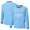 Camisolas Manchester City Equipamento Principal 24/25 Manga Comprida