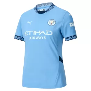Camisolas Manchester City Mulher Equipamento Principal 24/25 Camisolas Manchester City Mulher Equipamento Principal 24/25