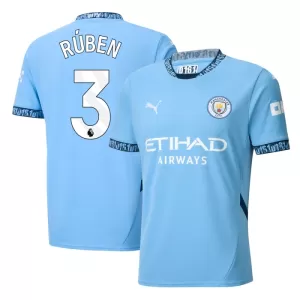 Camisolas Manchester City Rúben Dias 3 Equipamento Principal 24/25 Camisolas Manchester City Rúben Dias 3 Equipamento Principal 24/25