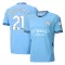 Camisolas Manchester City Sergio Gomez 21 Equipamento Principal 24/25