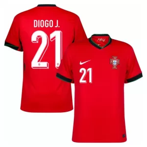 Camisolas Portugal Diogo Jota 21 Equipamento Principal Euro 2024 Camisolas Portugal Diogo Jota 21 Equipamento Principal Euro 2024