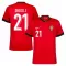 Camisolas Portugal Diogo Jota 21 Equipamento Principal Euro 2024