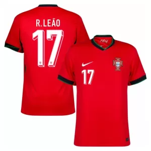 Camisolas Portugal Rafael Leão 17 Equipamento Principal Euro 2024 Camisolas Portugal Rafael Leão 17 Equipamento Principal Euro 2024
