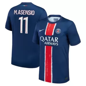 Camisolas Paris Saint-Germain Marco Asensio 11 Equipamento Principal 24/25