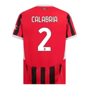 Camisolas AC Milan Calabria 2 Equipamento Principal 24/25 Camisolas AC Milan Calabria 2 Equipamento Principal 24/25