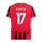 Camisolas AC Milan Okafor 17 Equipamento Principal 24/25