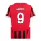 Camisolas AC Milan Olivier Giroud 9 Equipamento Principal 24/25