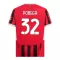 Camisolas AC Milan Pobega 32 Equipamento Principal 24/25