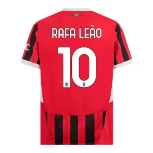 Camisolas AC Milan Rafael Leão 10 Equipamento Principal 24/25 Camisolas AC Milan Rafael Leão 10 Equipamento Principal 24/25