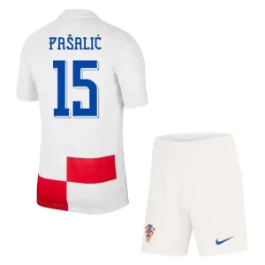 Camisolas Croácia Pasalic 15 Criança Equipamento Principal Euro 2024 Camisolas Croácia Pasalic 15 Criança Equipamento Principal Euro 2024