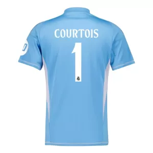 Camisolas Guarda Redes Real Madrid Thibaut Courtois 1 Equipamento Principal 24/25 Camisolas Guarda Redes Real Madrid Thibaut Courtois 1 Equipamento Principal 24/25