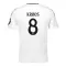 Camisolas Real Madrid Toni Kroos 8 Equipamento Principal 24/25