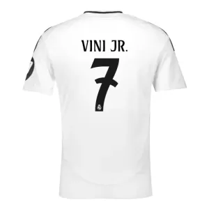 Camisolas Real Madrid Vinicius Junior 7 Equipamento Principal 24/25 Camisolas Real Madrid Vinicius Junior 7 Equipamento Principal 24/25