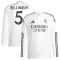 Camisolas Real Madrid Jude Bellingham 5 Equipamento Principal 24/25 Manga Comprida