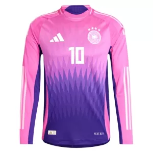 Camisolas Alemanha Jamal Musiala 10 Equipamento Alternativo Euro 2024 Manga Comprida