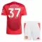 Camisolas Manchester United Mainoo 37 Criança Equipamento Principal 24/25