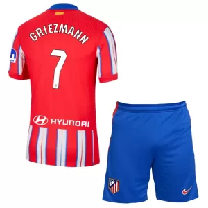 Camisolas Atlético Madrid Antoine Griezmann 7 Criança Equipamento Principal 24/25 Camisolas Atlético Madrid Antoine Griezmann 7 Criança Equipamento Principal 24/25