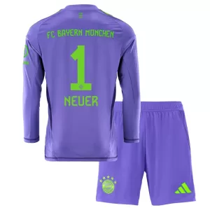 Camisolas Guarda Redes FC Bayern de Munique Manuel Neuer 1 Criança Equipamento Alternativo 24/25 Camisolas Guarda Redes FC Bayern de Munique Manuel Neuer 1 Criança Equipamento Alternativo 24/25