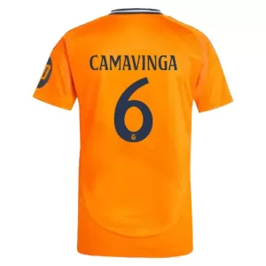 Camisolas Real Madrid Eduardo Camavinga 6 Equipamento Alternativo 24/25 Camisolas Real Madrid Eduardo Camavinga 6 Equipamento Alternativo 24/25