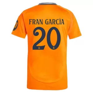 Camisolas Real Madrid Fran Garcia 20 Equipamento Alternativo 24/25 Camisolas Real Madrid Fran Garcia 20 Equipamento Alternativo 24/25