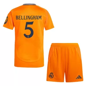 Camisolas Real Madrid Jude Bellingham 5 Criança Equipamento Alternativo 24/25 Camisolas Real Madrid Jude Bellingham 5 Criança Equipamento Alternativo 24/25