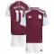 Camisolas Aston Villa Watkins 11 Criança Equipamento Principal 24/25