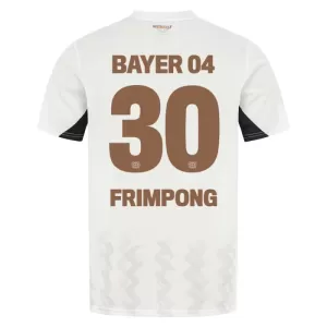 Camisolas Bayer 04 Leverkusen Jeremie Frimpong 30 Equipamento Alternativo 24/25 Camisolas Bayer 04 Leverkusen Jeremie Frimpong 30 Equipamento Alternativo 24/25