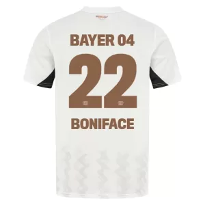 Camisolas Bayer 04 Leverkusen Victor Boniface 22 Equipamento Alternativo 24/25