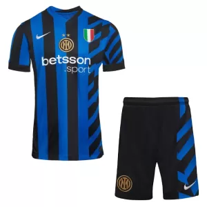 Camisolas Inter Milan Criança Equipamento Principal 24/25 Camisolas Inter Milan Criança Equipamento Principal 24/25