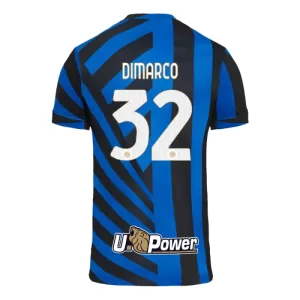 Camisolas Inter Milan Dimarco 32 Equipamento Principal 24/25 Camisolas Inter Milan Dimarco 32 Equipamento Principal 24/25