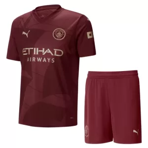 Camisolas Manchester City Criança Equipamento Terceiro 24/25 Camisolas Manchester City Criança Equipamento Terceiro 24/25