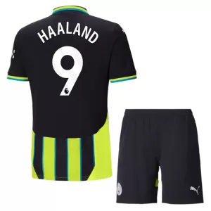 Camisolas Manchester City Erling Haaland 9 Criança Equipamento Alternativo 24/25 Camisolas Manchester City Erling Haaland 9 Criança Equipamento Alternativo 24/25