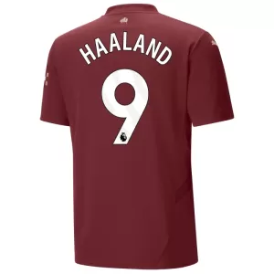 Camisolas Manchester City Erling Haaland 9 Equipamento Terceiro 24/25 Camisolas Manchester City Erling Haaland 9 Equipamento Terceiro 24/25