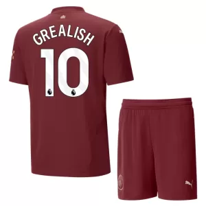 Camisolas Manchester City Jack Grealish 10 Criança Equipamento Terceiro 24/25 Camisolas Manchester City Jack Grealish 10 Criança Equipamento Terceiro 24/25